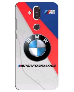 Чехол для Nokia 8.1 (2018) с картинкой «BMW Performance стиль» Чехол для Nokia 8.1 (2018) с картинкой «BMW Performance стиль»