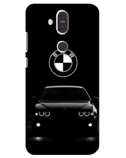 Чехол для Nokia 8.1 (2018) с картинкой «BMW — взгляд из темноты»