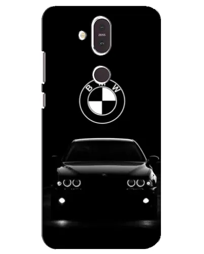 Чехол для Nokia 8.1 (2018) с картинкой «BMW — взгляд из темноты»