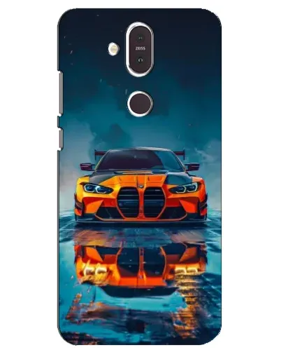 Чехол для Nokia 8.1 (2018) с картинкой «BMW — золотая эмблема» Чехол для Nokia 8.1 (2018) с картинкой «BMW — золотая эмблема»