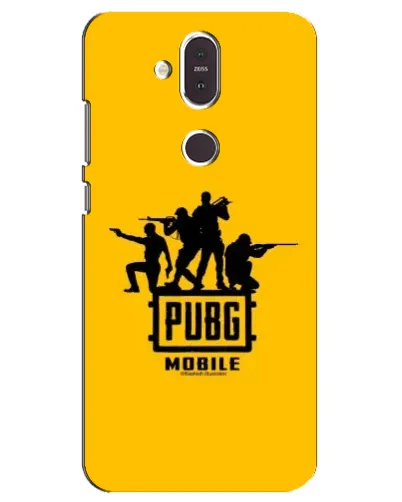 Чехол для Nokia 8.1 (2018) с картинкой «BMW M-Power — карбон»