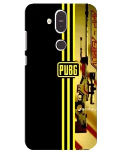 Чохол для Nokia 8.1 (2018) з картинкою «PUBG — камуфляжний шолом» Чохол для Nokia 8.1 (2018) з картинкою «PUBG — камуфляжний шолом»