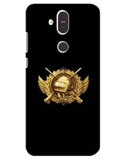 Чохол для Nokia 8.1 (2018) з картинкою «PUBG — помаранчевий градієнт» Чохол для Nokia 8.1 (2018) з картинкою «PUBG — помаранчевий градієнт»