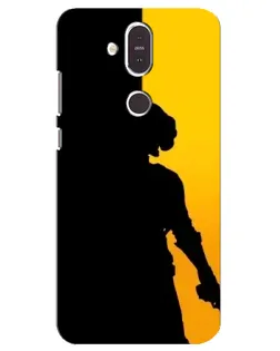 Чехол для Nokia 8.1 (2018) с картинкой «Тень воина PUBG»