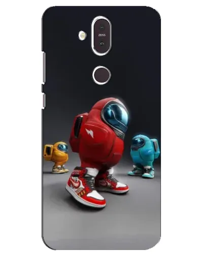 Чохол для Nokia 8.1 (2018) з картинкою «Among Us — 3D стиль» Чохол для Nokia 8.1 (2018) з картинкою «Among Us — 3D стиль»