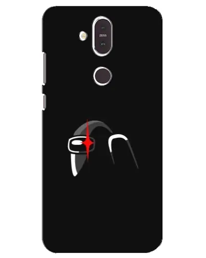Чохол для Nokia 8.1 (2018) з картинкою «Among Us шолом» Чохол для Nokia 8.1 (2018) з картинкою «Among Us шолом»