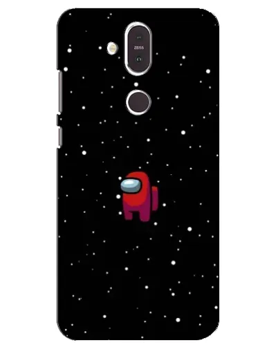 Чохол для Nokia 8.1 (2018) з картинкою «Червоний Among Us» Чохол для Nokia 8.1 (2018) з картинкою «Червоний Among Us»