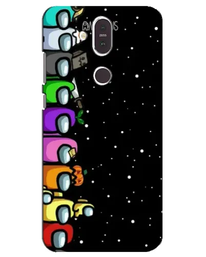 Чохол для Nokia 8.1 (2018) з картинкою «Команда Among Us» Чохол для Nokia 8.1 (2018) з картинкою «Команда Among Us»