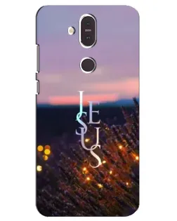 Чехол для Nokia 8.1 (2018) с картинкой «Свет Божий ночью»