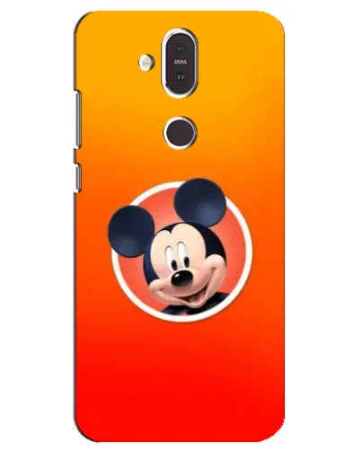 Чехол для Nokia 8.1 (2018) с картинкой «Mickey в круге» Чехол для Nokia 8.1 (2018) с картинкой «Mickey в круге»