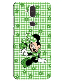 Чехол для Nokia 8.1 (2018) с картинкой «Mickey в клетку»