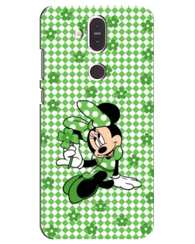 Чехол для Nokia 8.1 (2018) с картинкой «Mickey в клетку» Чехол для Nokia 8.1 (2018) с картинкой «Mickey в клетку»
