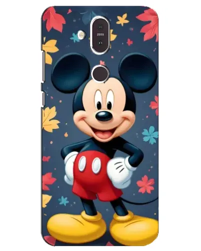 Чехол для Nokia 8.1 (2018) с картинкой «Осенний Mickey Mouse» Чехол для Nokia 8.1 (2018) с картинкой «Осенний Mickey Mouse»