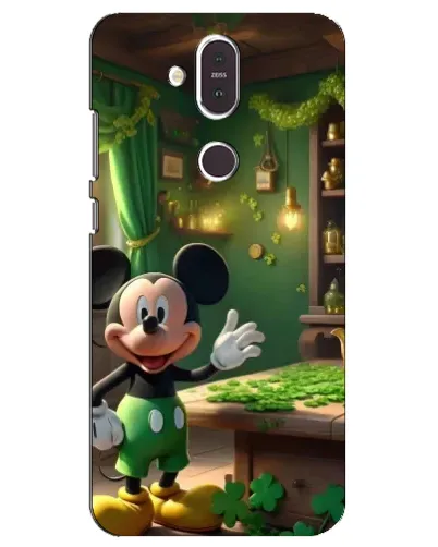 Чехол для Nokia 8.1 (2018) с картинкой «Микки в мастерской» Чехол для Nokia 8.1 (2018) с картинкой «Микки в мастерской»