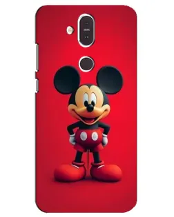 Чехол для Nokia 8.1 (2018) с картинкой «Mickey в полный рост»