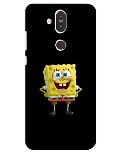 Чехол для Nokia 8.1 (2018) с картинкой «Классический Губка Боб»