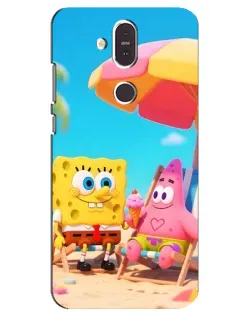 Чехол для Nokia 8.1 (2018) с картинкой «Отдых на пляже» Чехол для Nokia 8.1 (2018) с картинкой «Отдых на пляже»