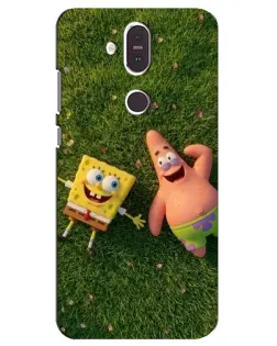 Чехол для Nokia 8.1 (2018) с картинкой «Друзья на лужайке» Чехол для Nokia 8.1 (2018) с картинкой «Друзья на лужайке»