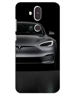 Чехол для Nokia 8.1 (2018) с картинкой «Tesla Model S Look» Чехол для Nokia 8.1 (2018) с картинкой «Tesla Model S Look»