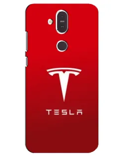 Чехол для Nokia 8.1 (2018) с картинкой «Tesla Red Classic» Чехол для Nokia 8.1 (2018) с картинкой «Tesla Red Classic»