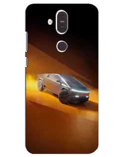 Чохол для Nokia 8.1 (2018) з картинкою «Cybertruck у пустелі» Чохол для Nokia 8.1 (2018) з картинкою «Cybertruck у пустелі»