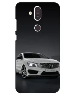 Чехол для Nokia 8.1 (2018) с картинкой «Mercedes AMG GT Silver» Чехол для Nokia 8.1 (2018) с картинкой «Mercedes AMG GT Silver»