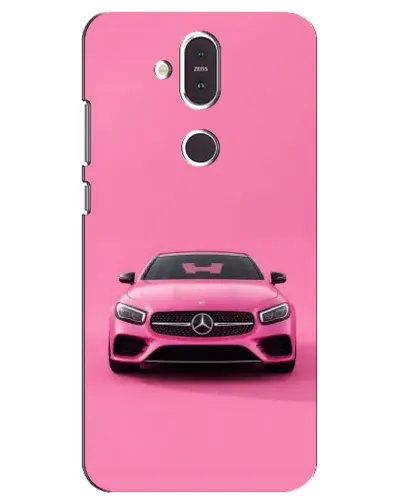 Чехол для Nokia 8.1 (2018) с картинкой «Розовый Mercedes AMG» Чехол для Nokia 8.1 (2018) с картинкой «Розовый Mercedes AMG»