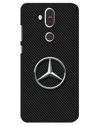 Чехол для Nokia 8.1 (2018) с картинкой «Карбоновый Mercedes стиль» Чехол для Nokia 8.1 (2018) с картинкой «Карбоновый Mercedes стиль»