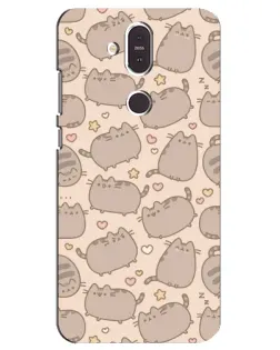 Чехол для Nokia 8.1 (2018) с картинкой «Маленькие Пушины» Чехол для Nokia 8.1 (2018) с картинкой «Маленькие Пушины»