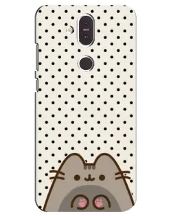 Чехол для Nokia 8.1 (2018) с картинкой «Пушин в горошек» Чехол для Nokia 8.1 (2018) с картинкой «Пушин в горошек»