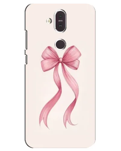 Чохол для Nokia 8.1 (2018) з картинкою «Рожевий бант» Чохол для Nokia 8.1 (2018) з картинкою «Рожевий бант»