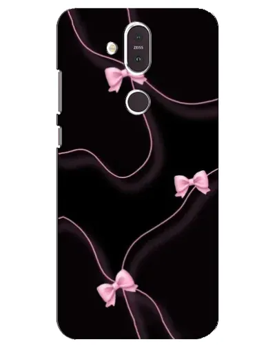 Чохол для Nokia 8.1 (2018) з картинкою «Рожеві стрічки» Чохол для Nokia 8.1 (2018) з картинкою «Рожеві стрічки»