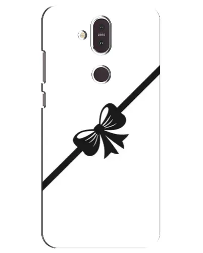 Чохол для Nokia 8.1 (2018) з картинкою «Діагональний бант» Чохол для Nokia 8.1 (2018) з картинкою «Діагональний бант»