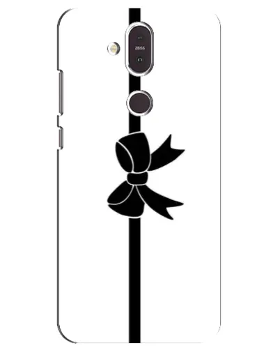 Чохол для Nokia 8.1 (2018) з картинкою «Вертикальний бант» Чохол для Nokia 8.1 (2018) з картинкою «Вертикальний бант»