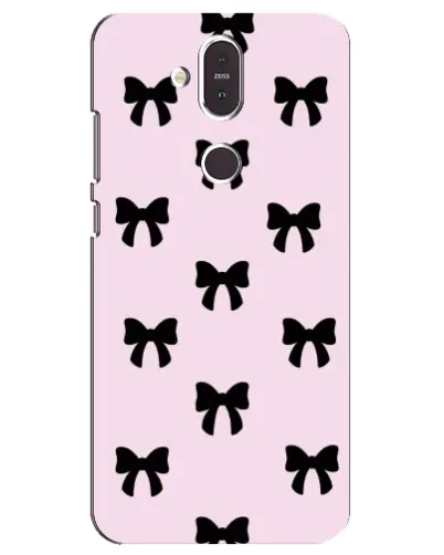 Чохол для Nokia 8.1 (2018) з картинкою «Чорні банти Coquette» Чохол для Nokia 8.1 (2018) з картинкою «Чорні банти Coquette»
