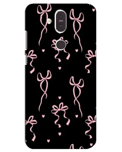 Чохол для Nokia 8.1 (2018) з картинкою «Тонкі стрічки» Чохол для Nokia 8.1 (2018) з картинкою «Тонкі стрічки»