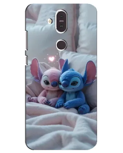 Чехол для Nokia 8.1 (2018) с картинкой «Плюшевые Стич Ангел» Чехол для Nokia 8.1 (2018) с картинкой «Плюшевые Стич Ангел»
