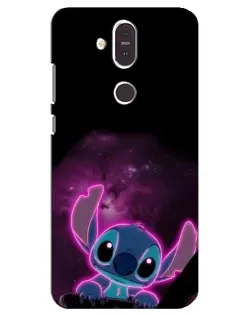 Чохол для Nokia 8.1 (2018) з картинкою «Неоновий Stitch» Чохол для Nokia 8.1 (2018) з картинкою «Неоновий Stitch»