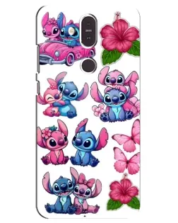 Чохол для Nokia 8.1 (2018) з картинкою «Стікери Stitch та Angel» Чохол для Nokia 8.1 (2018) з картинкою «Стікери Stitch та Angel»
