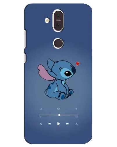 Чехол для Nokia 8.1 (2018) с картинкой «Музыкальный Stitch» Чехол для Nokia 8.1 (2018) с картинкой «Музыкальный Stitch»