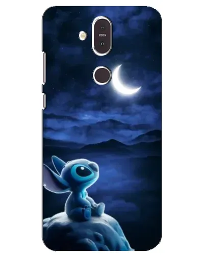 Чехол для Nokia 8.1 (2018) с картинкой «Лунная ночь Стича» Чехол для Nokia 8.1 (2018) с картинкой «Лунная ночь Стича»