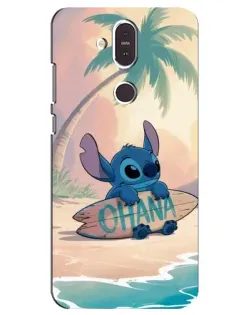 Чохол для Nokia 8.1 (2018) з картинкою «Стіч на серфі» Чохол для Nokia 8.1 (2018) з картинкою «Стіч на серфі»