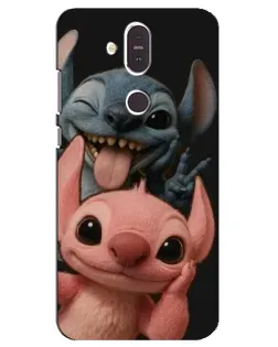 Чохол для Nokia 8.1 (2018) з картинкою «Стіч та Ангел» Чохол для Nokia 8.1 (2018) з картинкою «Стіч та Ангел»