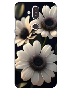 Чехол для Nokia 8.1 (2018) с картинкой «Белые маргаритки макро» Чехол для Nokia 8.1 (2018) с картинкой «Белые маргаритки макро»