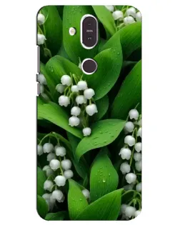 Чехол для Nokia 8.1 (2018) с картинкой «Ландыши в зелени» Чехол для Nokia 8.1 (2018) с картинкой «Ландыши в зелени»
