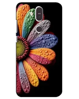 Чехол для Nokia 8.1 (2018) с картинкой «Радужный цветок» Чехол для Nokia 8.1 (2018) с картинкой «Радужный цветок»