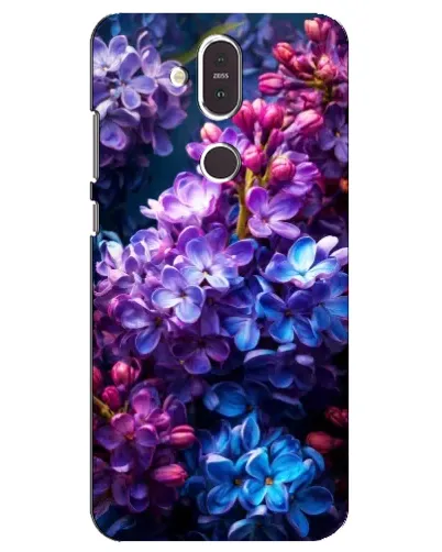 Чехол для Nokia 8.1 (2018) с картинкой «Сиреневый цвет»