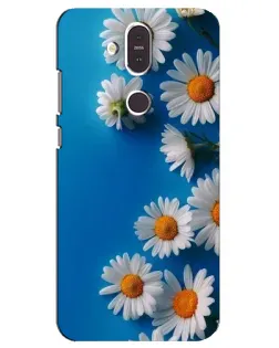 Чехол для Nokia 8.1 (2018) с картинкой «Белоснежные маргаритки» Чехол для Nokia 8.1 (2018) с картинкой «Белоснежные маргаритки»