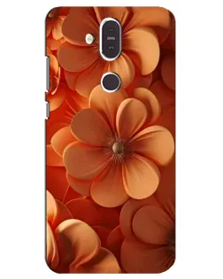 Чехол для Nokia 8.1 (2018) с картинкой «Оранжевый макро цветок» Чехол для Nokia 8.1 (2018) с картинкой «Оранжевый макро цветок»