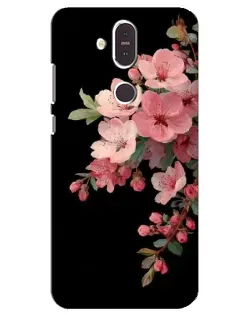 Чехол для Nokia 8.1 (2018) с картинкой «Розовая ветка сакуры» Чехол для Nokia 8.1 (2018) с картинкой «Розовая ветка сакуры»